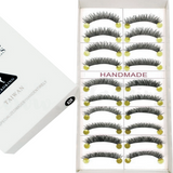 Gladking Taiwan Eyelashes Handmade 10 Pairs Packs