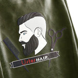 Barber's Leather Apron - Green