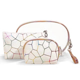 3 in 1 Cosmetic Pouch - Mosaic Pattern