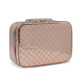 Makeup Box with Metallic Diamond Appearance