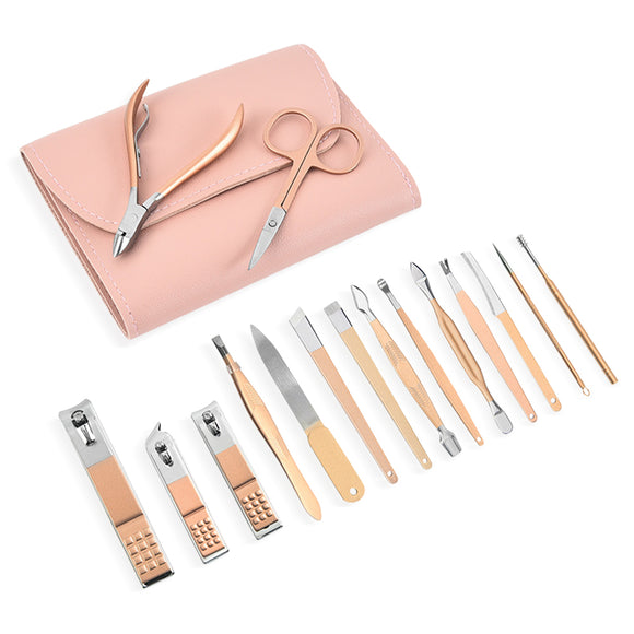 16 in 1 Multifunctional Nail Clippers Tools Set