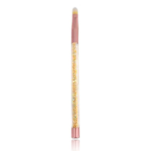 Glittery Tubing Lip Brush - Yellow