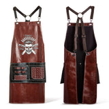 Barber's Leather Apron - Brown