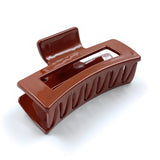 Colorful Rectangular Hair Claw Clips