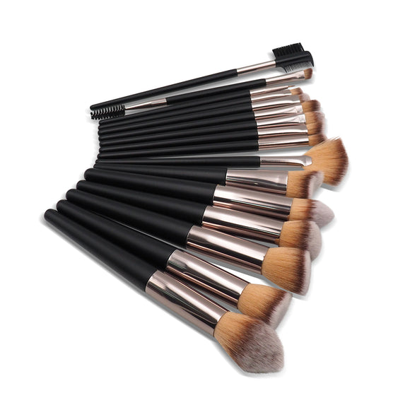 Blending Brush Set - Brown Ashes Bristle