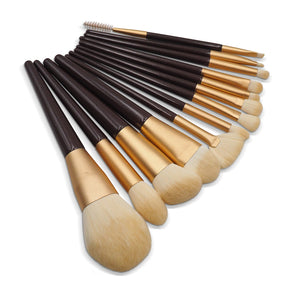13pcs Loose Powder Makeup Brushes