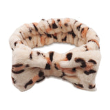 Leopard Ribbon Turban Headband