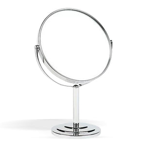 Stainless Double-Sided Mirror Lamp Silver