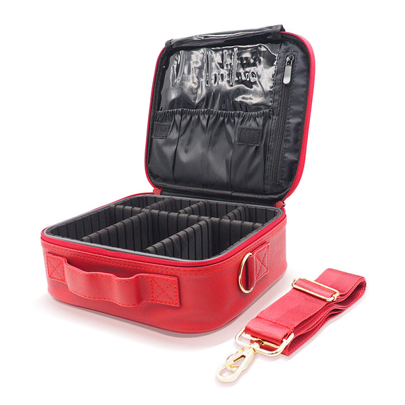 Scarlet Leather Organizer - Xs