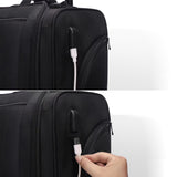 002# Nylon Trolley Makeup Bag with Pouch Black