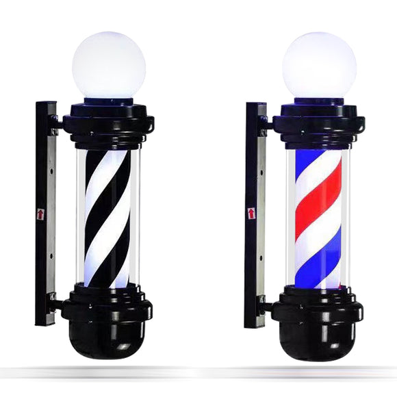 LED Salon & Barber Light Signage with Bulb on Top