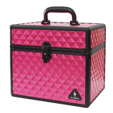 Smart Fuchsia Diamond Case w/ Led Mirror