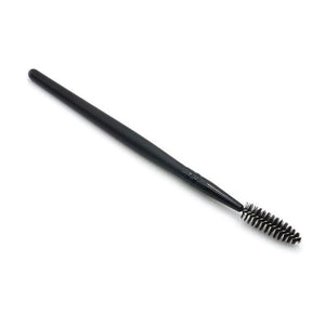 Black Wooden Handle Spoolie Brush