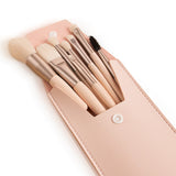 8pcs Lovely Makeup Brush Set with Pouch