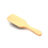 Gladking Bag Size Wooden Paddle Hair Brush