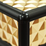 Smart Gold Diamond Case w/ Led Mirror