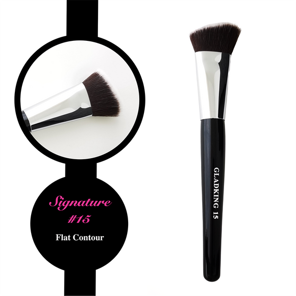 Gladking Signature No.15 Flat Contour Brush