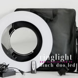 18" Ringlight Set Duo Led with Remote