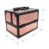 2485k - Cosmetic Organizer Diamond Rosegold