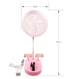 LED Fan Desk Lamp