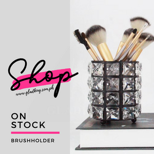 Crystal Brush Holder