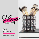 Crystal Brush Holder
