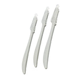 XMD-2306 3 Pieces Matte Handle Brow Razor