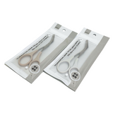 U-MRJ-2203 Matte Handle Brow Scissor w/ Comb