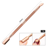 Stainless Nails Pusher- Rosegold