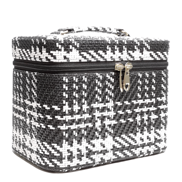 Banig Kit Makeup Box Organizer with Mirror Black