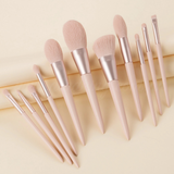 11pcs Nude Pink Makeup Brush Set *inclusive online