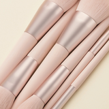 11pcs Nude Pink Makeup Brush Set *inclusive online