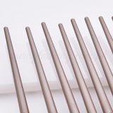 12 Pieces Metallic Details Brush Set