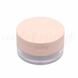 Ballet Pink Loose Powder Container w/ Puff