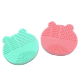 Teddy Shaped Silicon Brush Cleaner