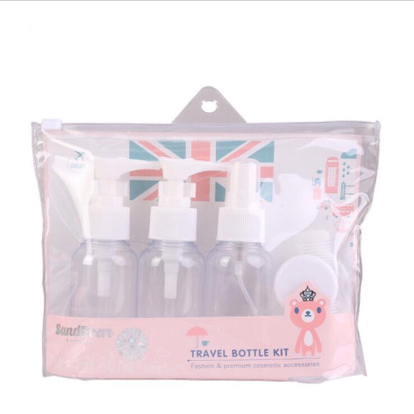8 in 1 Sanbear Travel Bottle Kit