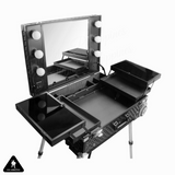 Flagship 360 Degree Professional Makeup Station Diamond Black