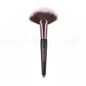 Gladking Dark Bronze Handle Fan Brush