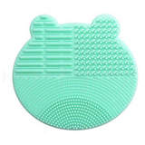 Teddy Shaped Silicon Brush Cleaner