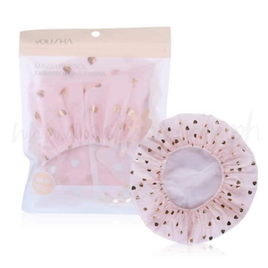Bright Double Shower Cap (Pink)