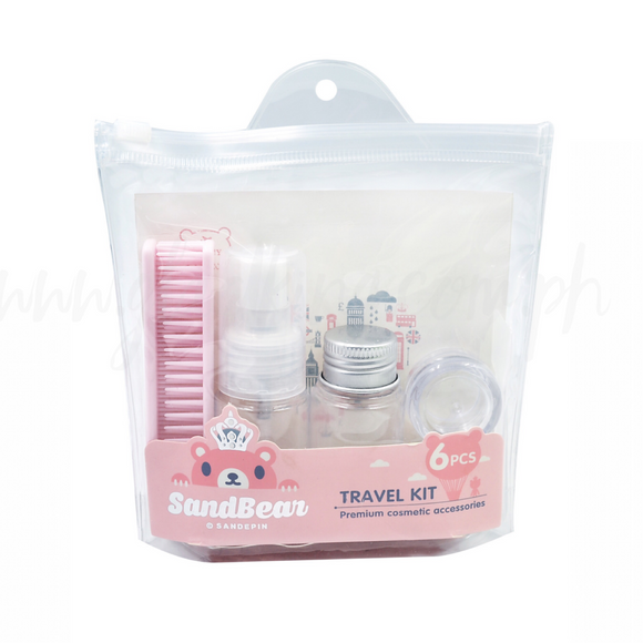 Travel Bottle Set with comb