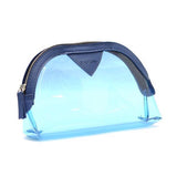 Gladking (Blue) Portable Waterproof Transparent Makeup Pouch
