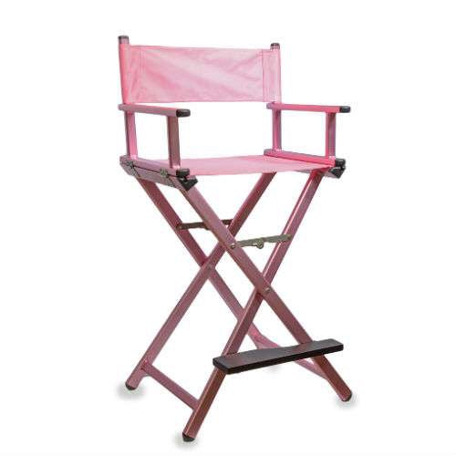 Director Makeup Chair (Pink)
