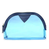 Gladking (Blue) Portable Waterproof Transparent Makeup Pouch