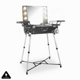 Flagship 360 Degree Professional Makeup Station Diamond Black