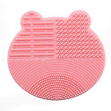 Teddy Shaped Silicon Brush Cleaner