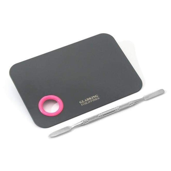 Metal Black Mixing Plate