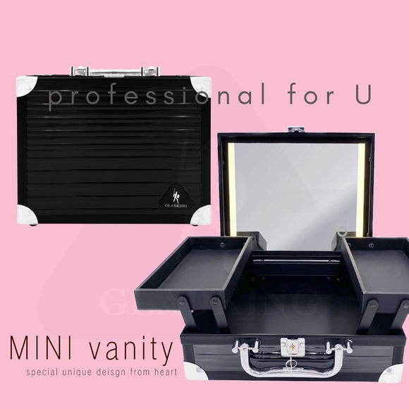 9543K Dimmer & Lock Mini Layered Vanity Kit- Stripe Black