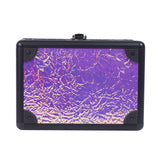 Medium Candy Paper Layered Makeup Box w/ Mirror