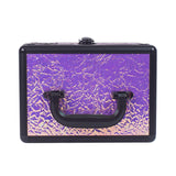 Medium Candy Paper Layered Makeup Box w/ Mirror